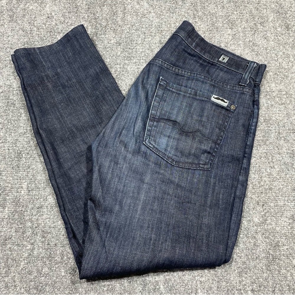 7 For All Mankind Men's Standard Jeans - Indigo Wash/Tapered